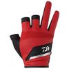 Rockshore Netz Größe L [Daiwa] Handschuhe, 3-Finger-Schnitt, DG-2226, Rot,