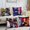 Funda de Almohada Cuadrada Anime Jujutsu Kaisen para Dormitorio Sofá Cojín de Comodidad para el Ocio Coche Sala de Estar Decoración del Hogar