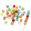 Handmade Beads Diamond-shaped Faceted Beads Acrylic Transparent Irregular Faceted Round Beads Beads DIY Bracelet Cell Phone Chain Jewelry Loose Beads