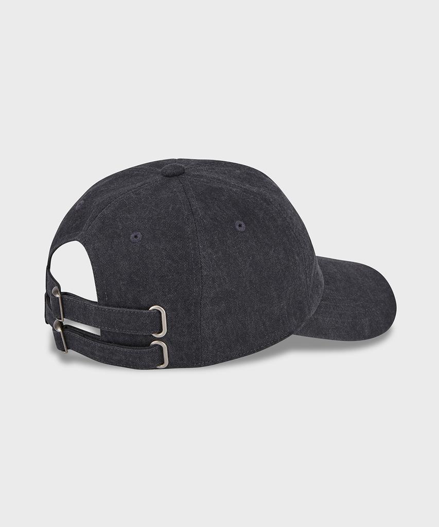 Ojji Washed Ball Cap Charcoal Ozccga201H