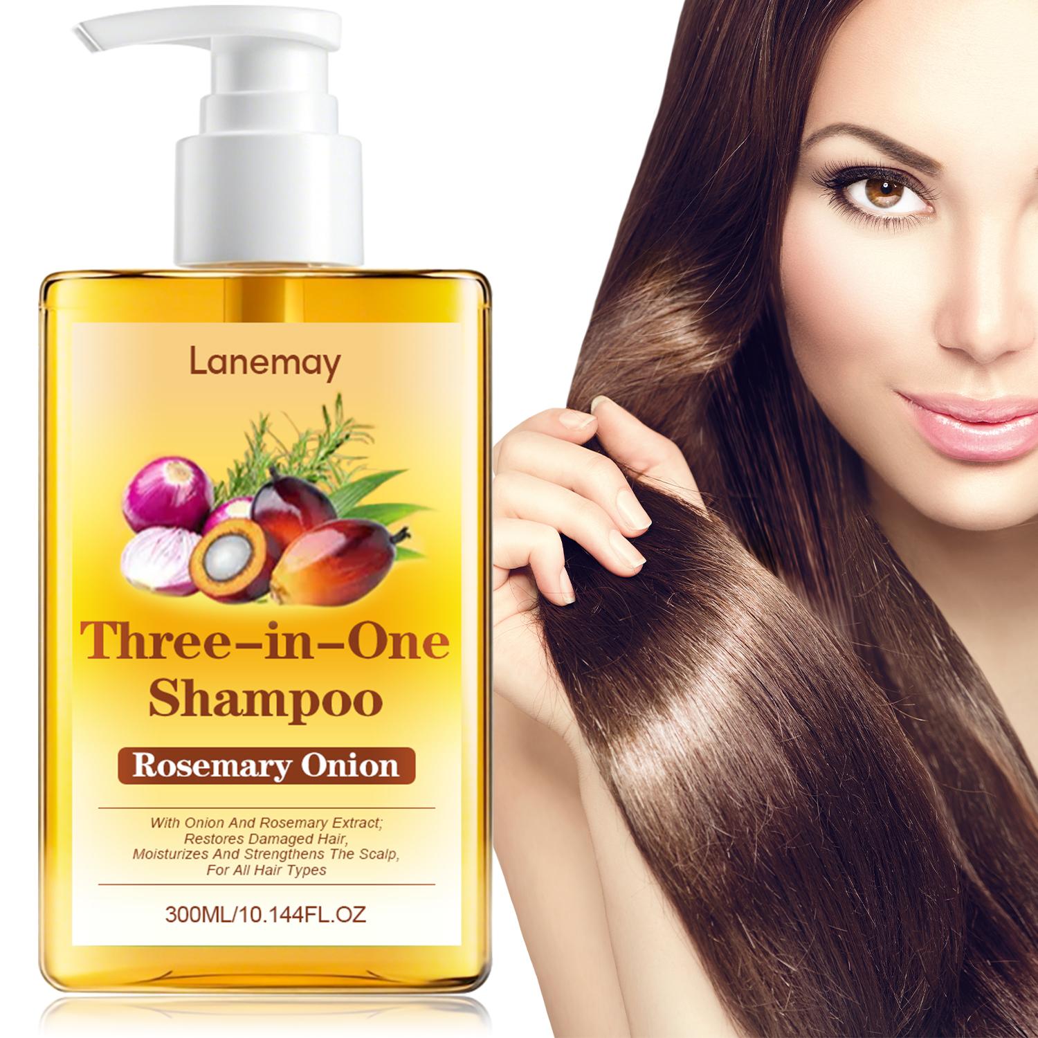 

Three-in-One Shampoo-Noudisl Dry Hair, Reduce Hair Breakage-Add Shine & Softness-Suitable For All Hair Types, 300ml