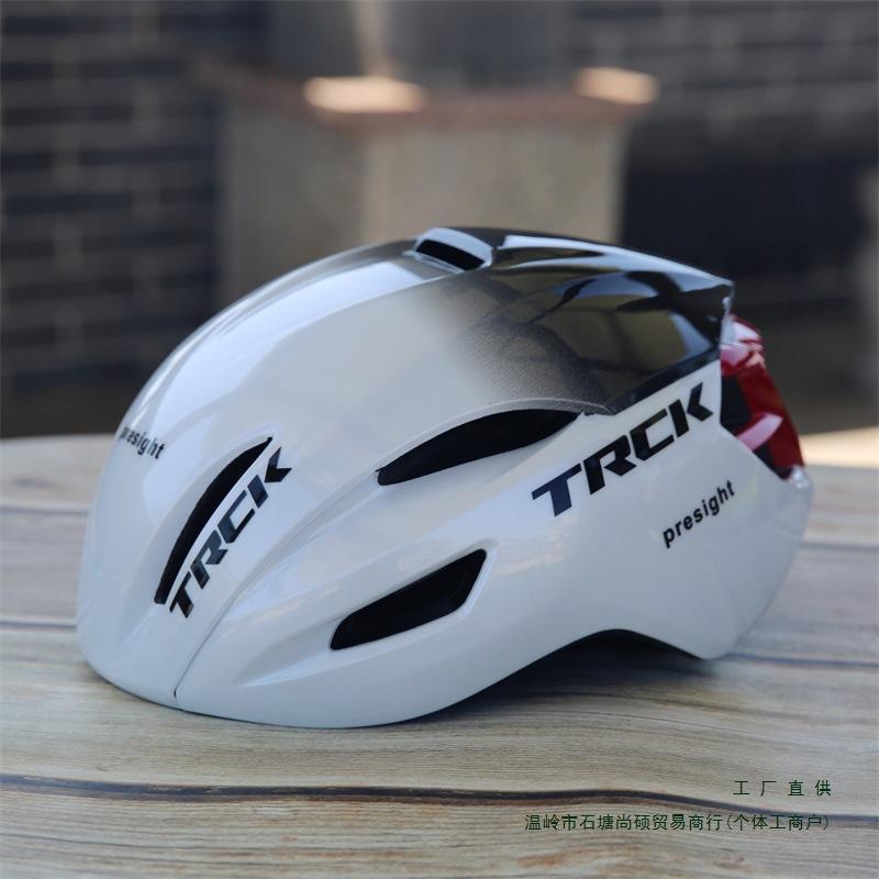 Italy, Men's and Women's Cycling Helmets, One-piece Pneumatic Road Mountain Bike Helmet, Silk Flower