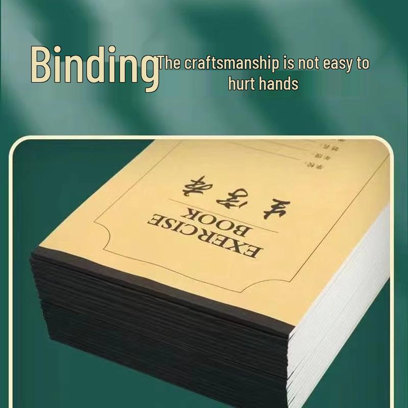 Language Workbook for Primary School Students (Grades 3-6) and Junior High (Grades 4-5) - Kraft Paper Notebook