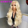 613 Blonde Lace Front Wig 13x4 Natural Hairline Glueless Long Body Wave  Synthetic Wig for Women Daily Use Cosplay Wig Frontal