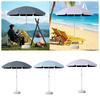 Beach Umbrella Parasol Canopy with Pole with Base Patio Umbrellas Outdoor