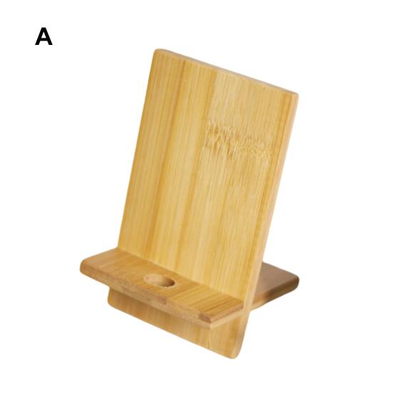 Mobile Phone Holder Multifunctional Reusable Steady Wooden Universal Anti-slip Portable Desk Cell Phone