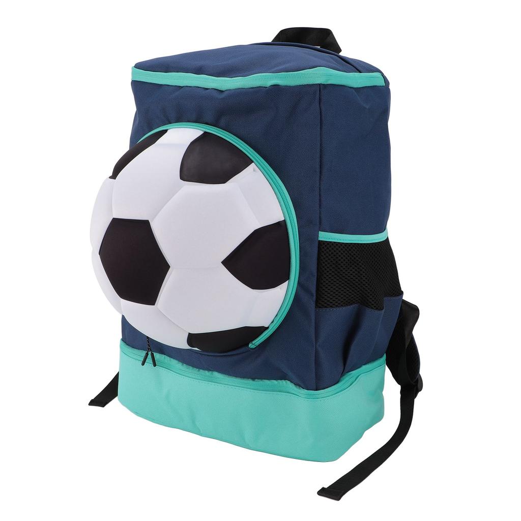 Football Backpack Training Equipment Bag Soccer Bag with Ball Compartment Shoe Compartment for