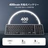 UGREEN Wireless Keyboard, Bluetooth & 2.4G, USB-C Rechargeable, Slim, Japanese Layout, JIS Keyboard