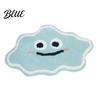 Comfortable Bedroom Carpet Absorbent Machine Smiling Cloud Floor Mat Ultra Soft Shape High Washable Bath