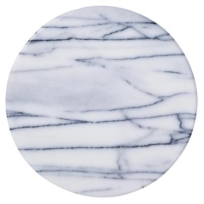 JE Marble 25cm White Cake Turntable for Baking and Cake Decorating.