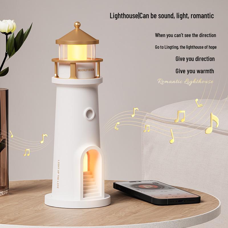 Moonlight Atmosphere Projector: Bluetooth Body-Sensing Night Lamp with Remote Control