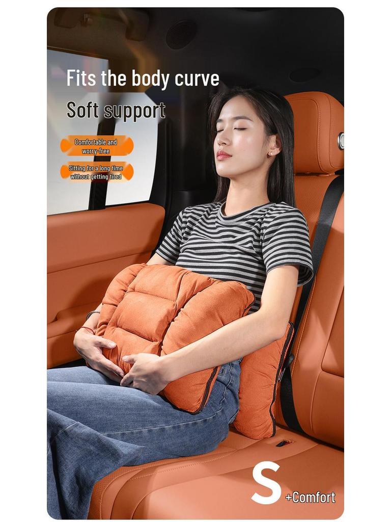 Honda Car Accessories: Flannel Headrests, Lumbar Supports & Neck Pillows for CRV, Fit, 11th Gen Civic & Accord.