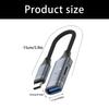 Type C To USB Adapter OTG Connectors TF Card Reader Slot Instantly Plugs Play For Mobile Phones Window Systems Laptops