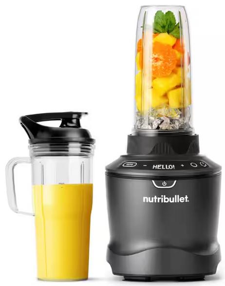 Nutribullet Nbf550dg Smartsense 1500 Combo Graphite Jug Blender