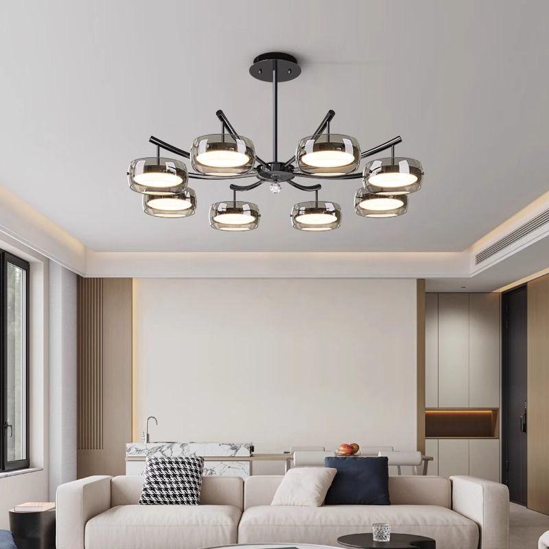 Italian Minimalist Designer Chandelier - 2025 High-End Light Luxury Style for Living Room