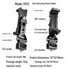 Universeller drehbarer Aluminium-Telefonclip mit Blitzschuh für Mikrofon und Fülllicht