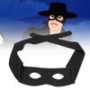Zorro Black Halloween Eye Mask Blindfold Performance Props Supplies Cosplay