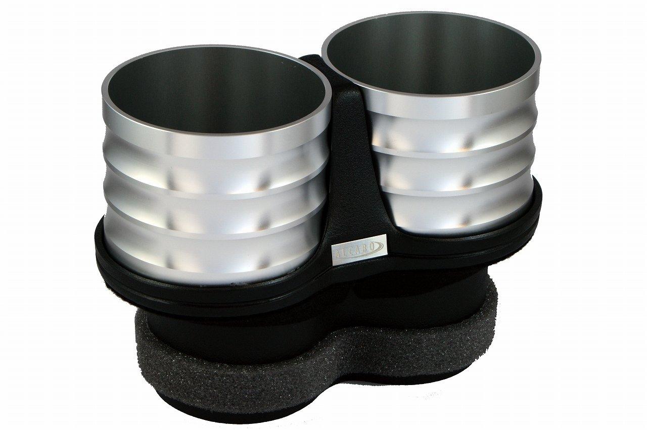 

ALCABO Drink Holder, Silver Cup, for FIAT 500 (Right-Hand Drive/Left-Hand Drive), AL-140S