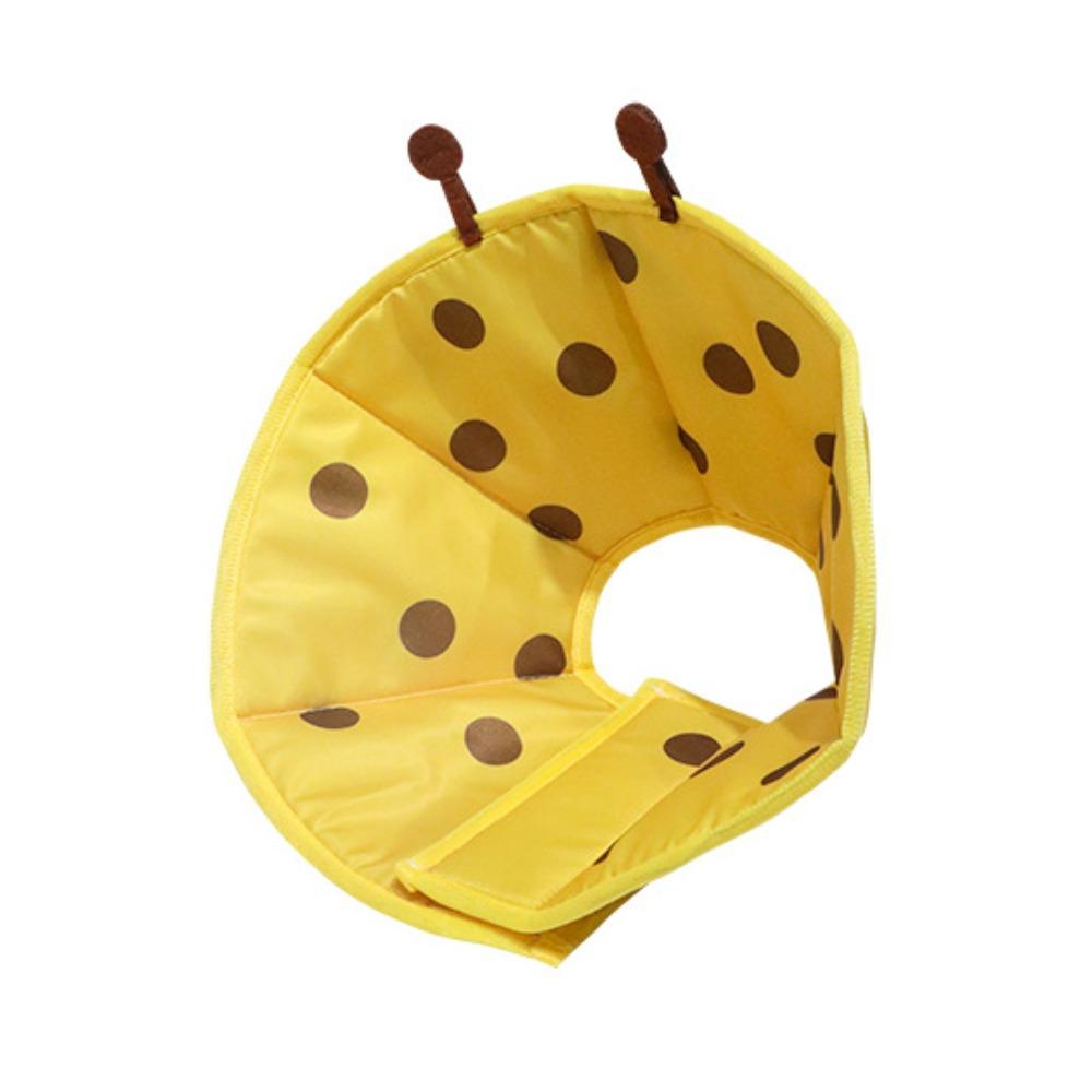 Bees Cat Elizabeth Collar Cartoon Cat Dog Grooming Cover Lightweight Dog Recovery Collar Pet Care S-Bees