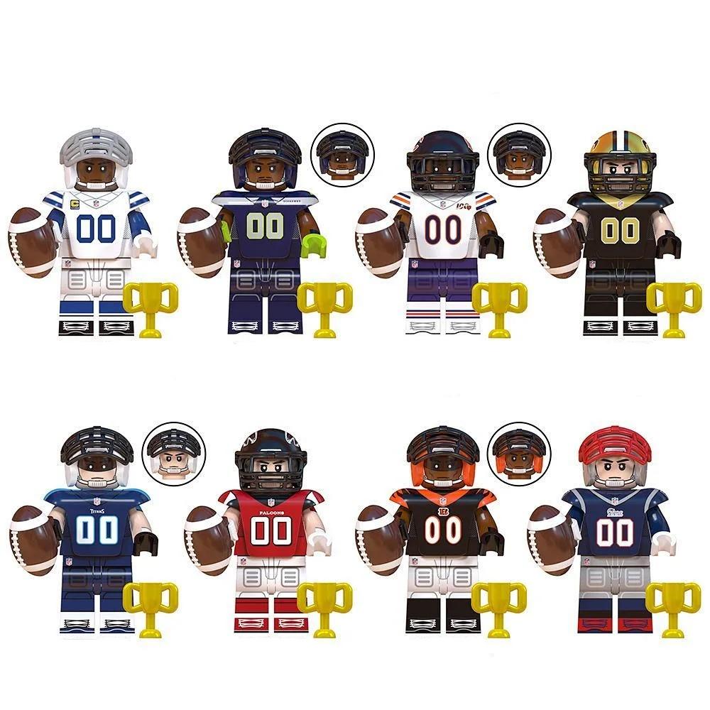 

Football Series Building Blocks Toy Gift