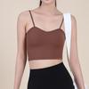 Women's Seamless Adjustable Thin Strap Sports Bra