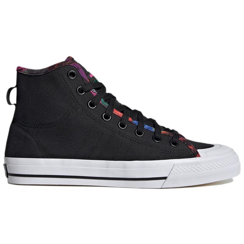 Adidas Nizza Hi Rf 'Black Orange' Sneakers GX2713