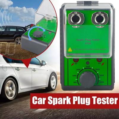 Automotive Spark Plug Tester With Adjustable Two-pin Socket For Most 12V Gasoline Vehicle Spark Plugs Tester