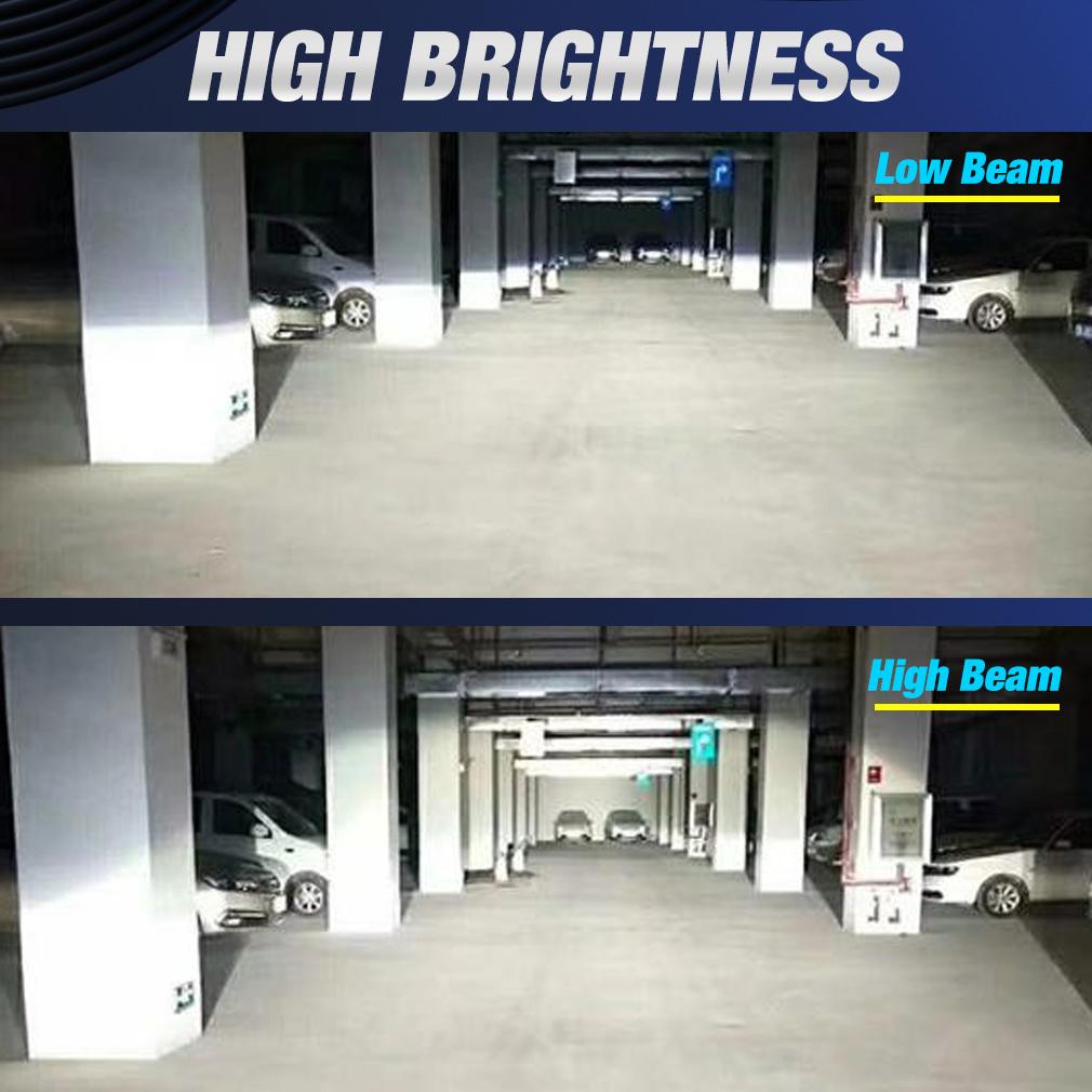 2 stk 40000Lm D3S LED-frontlyspærer D1S D2S D4S D5S D8S D1R D2R D3R D4R D8R D5R Turbo LED CSP Doble kobberrørlys For BMW Benz Volvo Frontlykt