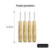 Stainless Steel & Wood Handle Lotus Seed Core Remover Tool