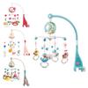 Rotating Crib Mobile with Music & Lights for Infant Soothing (0-6 Months) - Rattle & Projection Toys for Babies (0-1 Year)