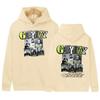 Felpa con cappuccio stampata del tour Suicideboy Gray Day 2024