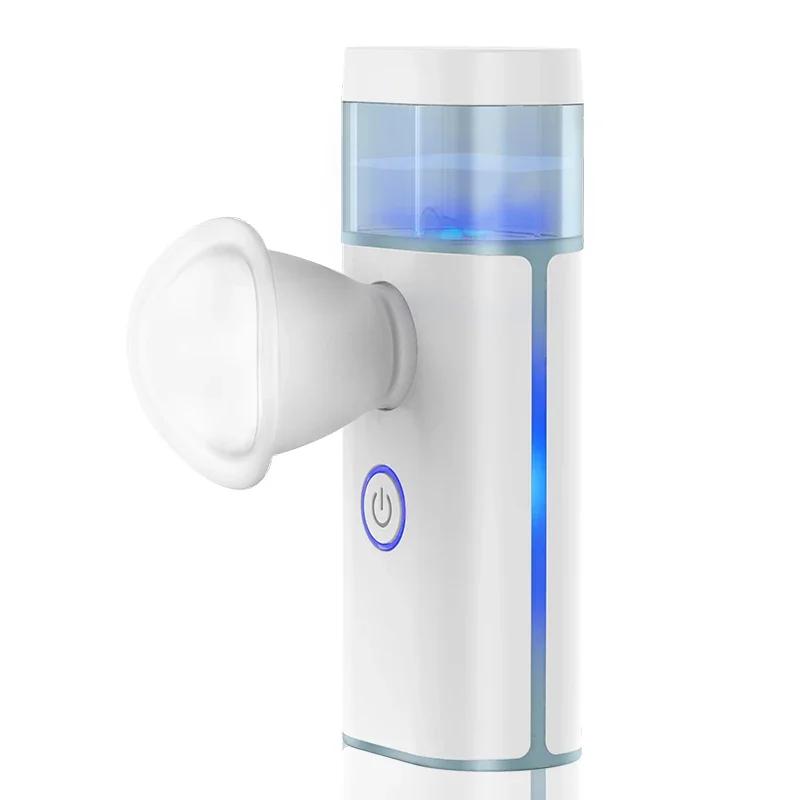 Portable Face Sprayer Eye Sprayer with Nozzle Mini Cool Mist Facial Steamer Handheld Hydrating Mist Sprayer for Face & Eyes