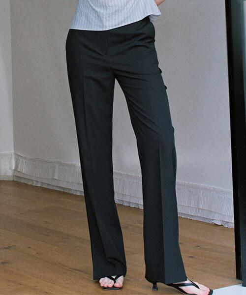 Onaenon Semi-Bootcut Slacks New6Ml410
