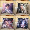 RRafayel Love DDeepspace Cushion Cover Soft Durable Reversible Pillow Cover Home Car MultiScene Daily Comfort Pillowcase