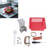Green Soybean Tool for Household Cooking, Manual Hand-Turn Bean Casing Guide with Small Working Drum for Family Meals and Quick Washing