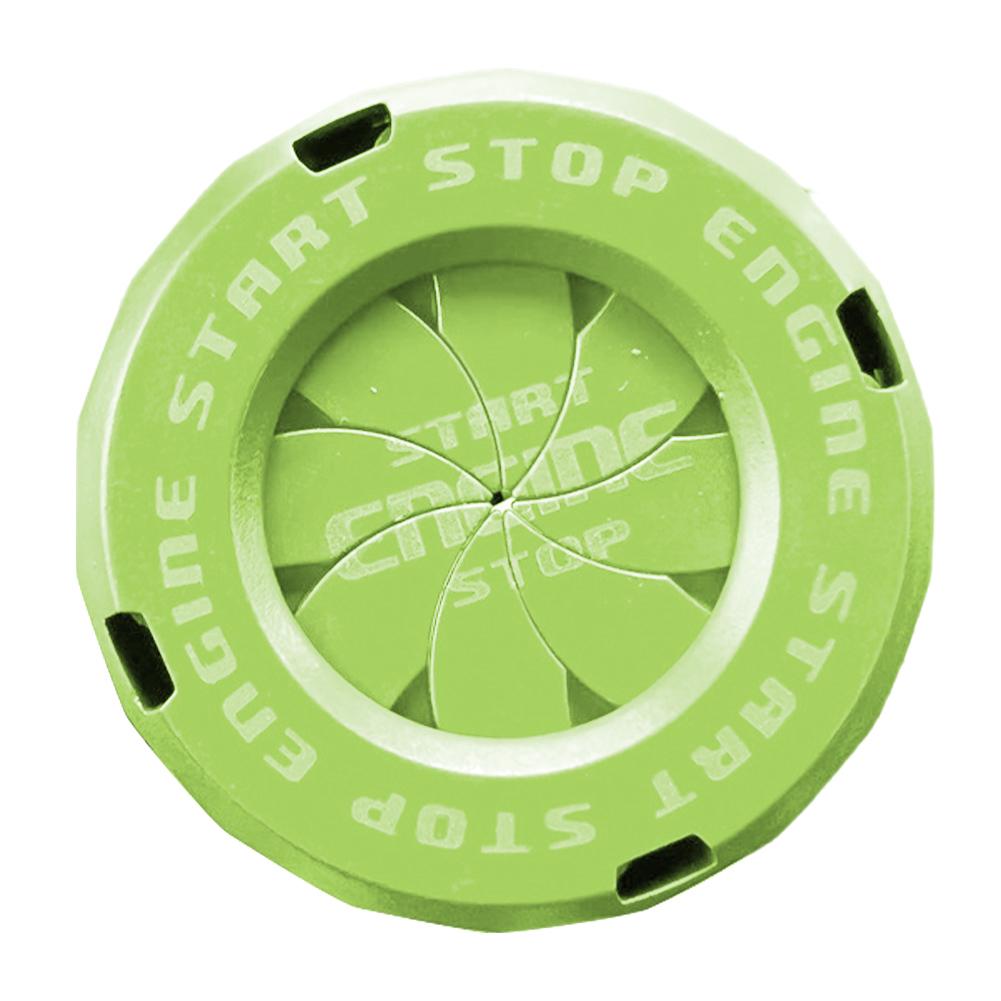 Motorcycle Key Cover Car Interior Sticker Decorative Rotary Push To Start Button Cover Ignition Device Decor for Motorcycle Lock