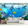 Modern 3d Wallpaper Underwater World 3d Wall Painting Children's Room Living Room Bedroom Wallpaper
