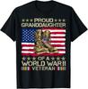 Proud Granddaughter Of World War 2 Vet Proud WWII Veteran Gift Unisex T-Shirt