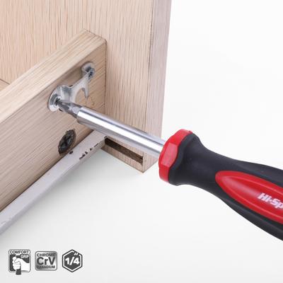 1/4 (6.35Mm) Ratchet Screwdriver Bit Holder Handle Multifunctional Magnetic Bit