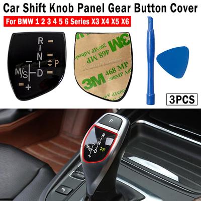 Panneau Autocollant Levier de Vitesse Couvercle Ensemble de Pièces Voiture Camions Vitesse Pour BMW X1/X3/X5/X6/M3/M5 Accessoires Intérieurs Garniture