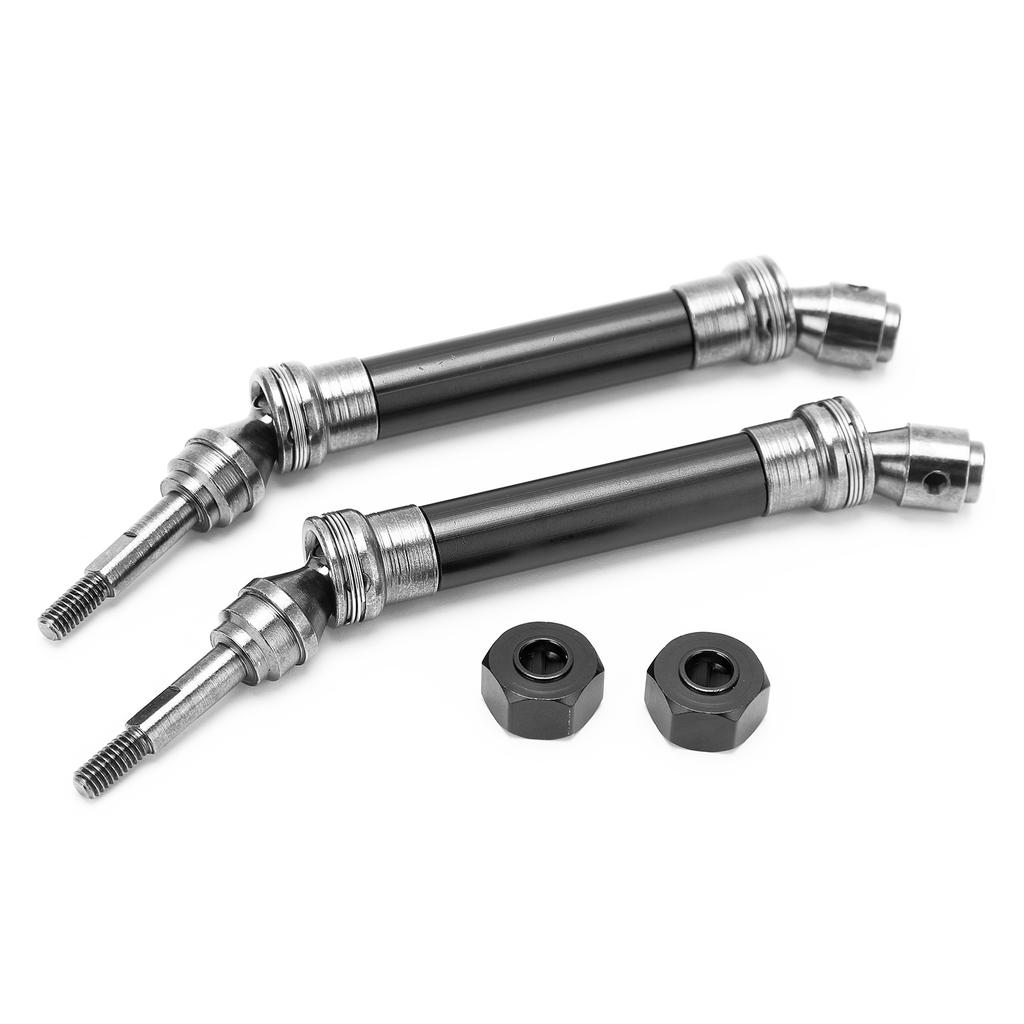 Detachable Front Drive Shaft Assembly for Traxxas Slash Rustler Vxl 4x4 4wd 110 RC CarBlack