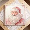DIY Mini Framed Pearl Painting Kit Santa Claus Beads Canvas Home Decor Painting