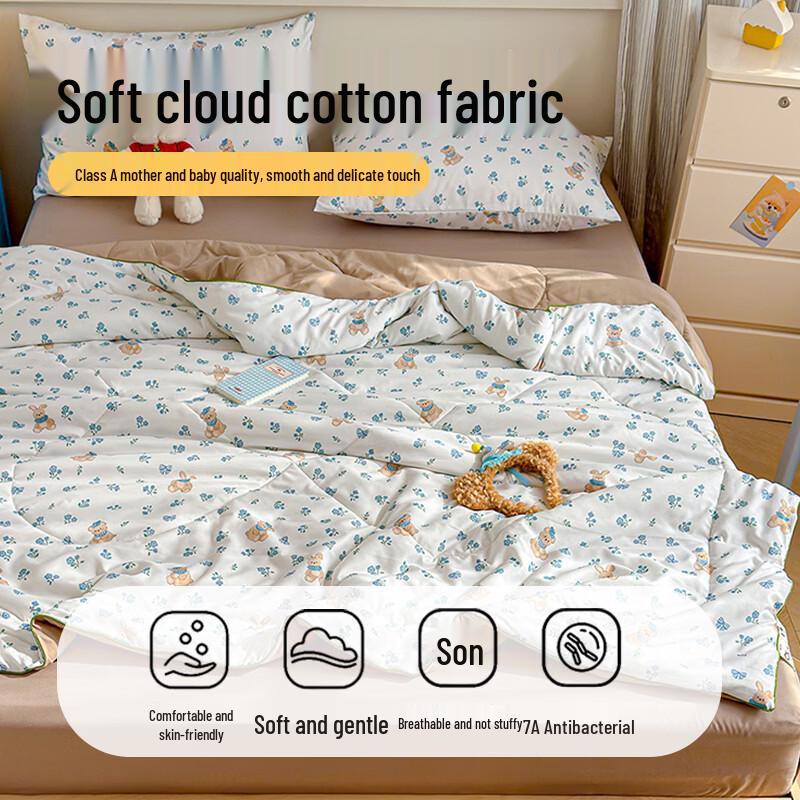 Nanjiren 7A Antibacterial Soy Fiber Summer Quilt