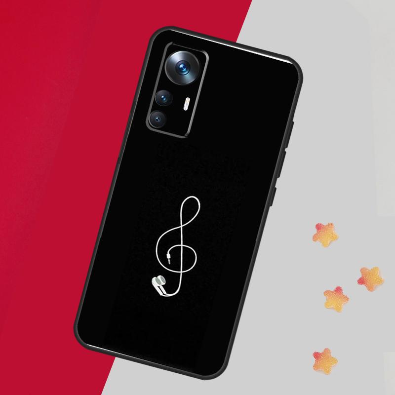 Minimalist Music Lover Case For Xiaomi 13 14 Pro 13T 12T 11T 12 Lite 12X POCO X5 X3 F5 Pro F4 X4 M5 M5s F3 Cover