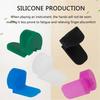 Soft Colorful Silicone Thumb Protectors Clarinet Finger Rest Cushion Finger Holder Clarinet Thumb Rest Pad Protector
