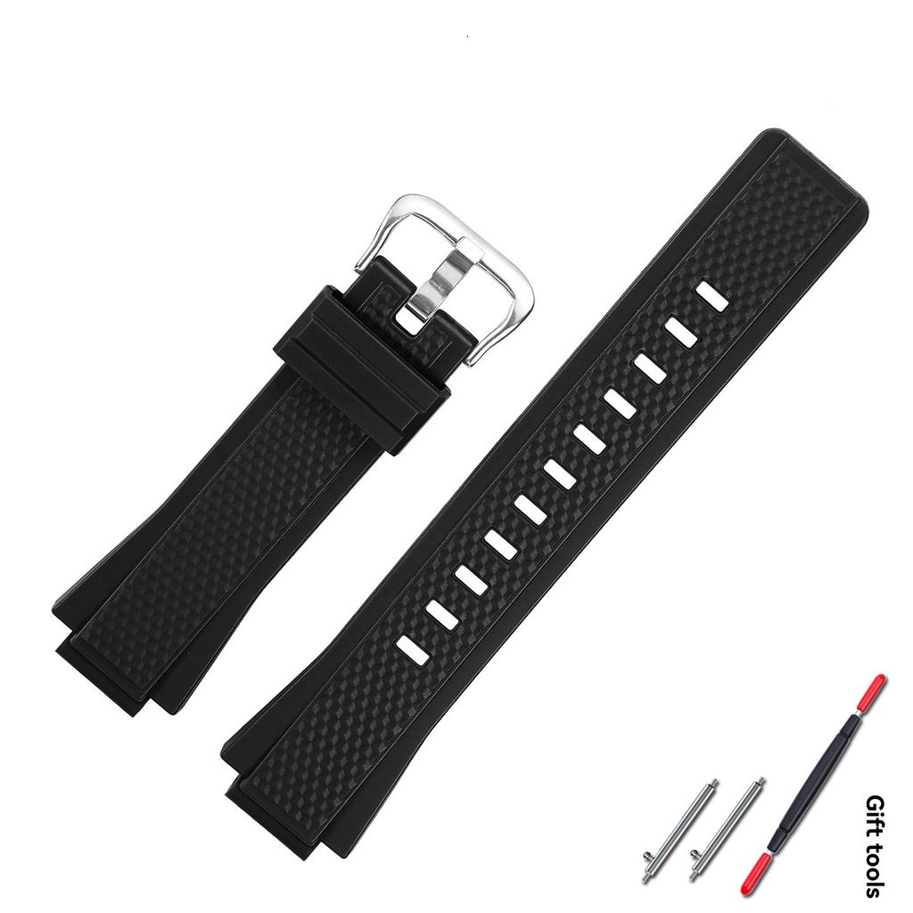 GST-B200 Silicon strap For Casio G-SHOCK 5608 GST-B200-1A modified waterproof Watchband Bracelet wristband