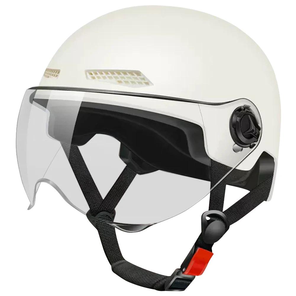 Electric Bike Helmet Lightweight Bicycle Helmet Adjustable Riding Safety Helmet Breathable Cycling Accessories for Summer