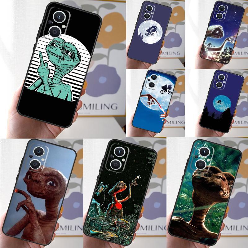 E.T. the Extra-Terrestrial Case For OPPO Reno 12F 12 13 11 F 8T 7 8 10 Pro OPPO Find X8 X6 Pro X3 X5 Lite Cover Fundas
