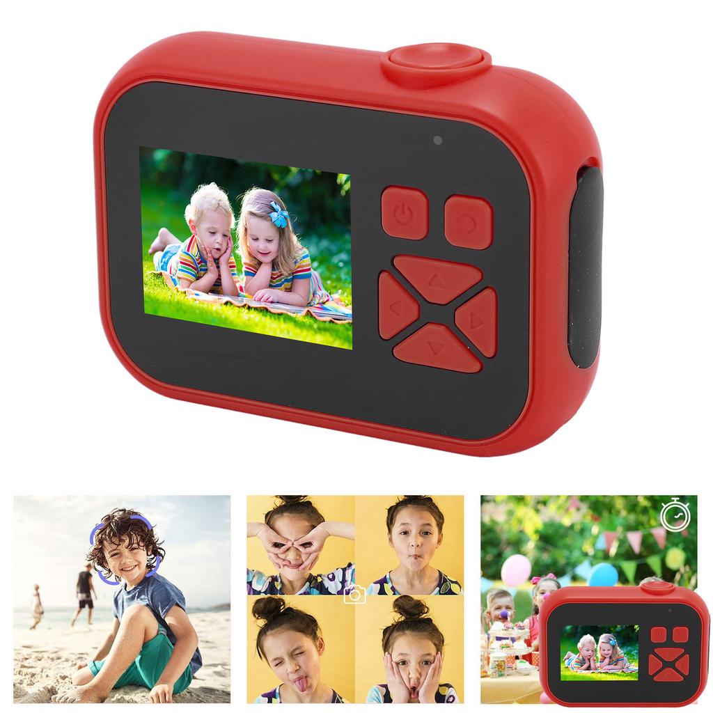 Cute Digital Camera 24MP HD 4X Digital Zoom Water Resistant Shockproof Autofocus Compact Camera with 2.0 Inch Screen for Birthday Gifts