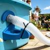 Rutschfeste Auslaufsichere Poolrohrhalter Rohraufhänger Für Innen Außen Garten Bauernhof Strand Party Wasserrohrbefestigung